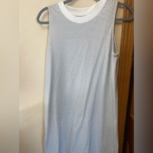 Casual Striped Tank Dress